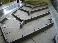 Chevron Cleated Conveyor Belt V Shape, Bull Type, Y Shape