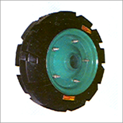 Flat Tire Solid Rubber Wheel For Pumping Set