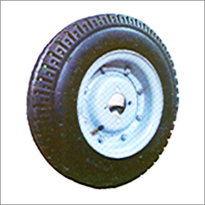 Solid Tire - 4.00-8 Size, 500 Kgs Load Capacity | Industrial Usage, 5-45 mm Width