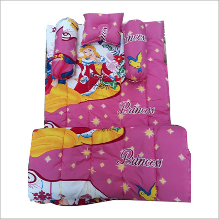 Newborn Baby Bedding Set - 100% Cotton, King Size | Breathable, Soft Texture, Printed Patterns, Captivating Color Combinations