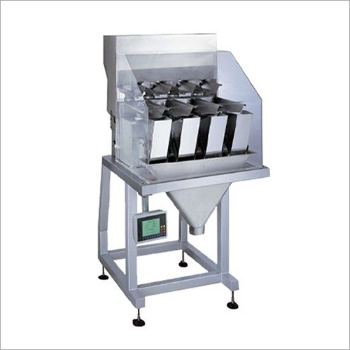 4 Head Linear Weighing Machine - Application: Food Pharmaceutical Chemical Industries