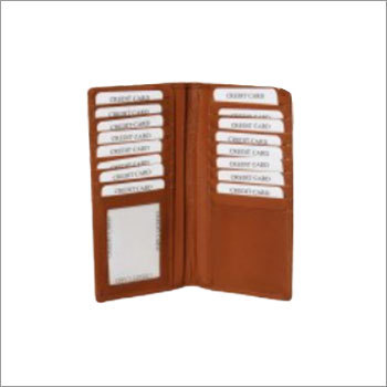 Brown Leather Credit Card Holder - 4.5 x 3.5 x 1 Inches, RFID Blocking, 12 Card Capacity, Snap Closure, Premium Quality Design