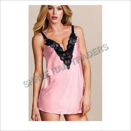 महिलाओं के लिए स्टाइलिश V-नेक नाइटी