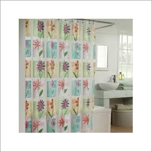 Translucent Printed Shower Curtain