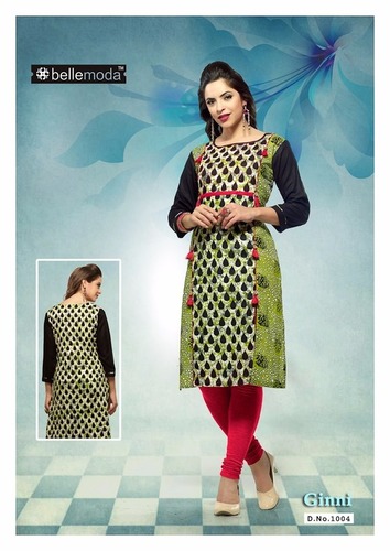 ग्रीन फैंसी प्रिंटेड प्योर कॉटन रेयन ड्रेस मटेरियल