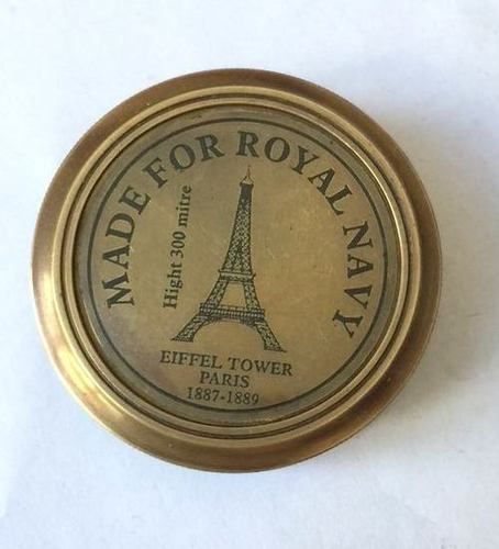 BRASS NAVY COMPASS