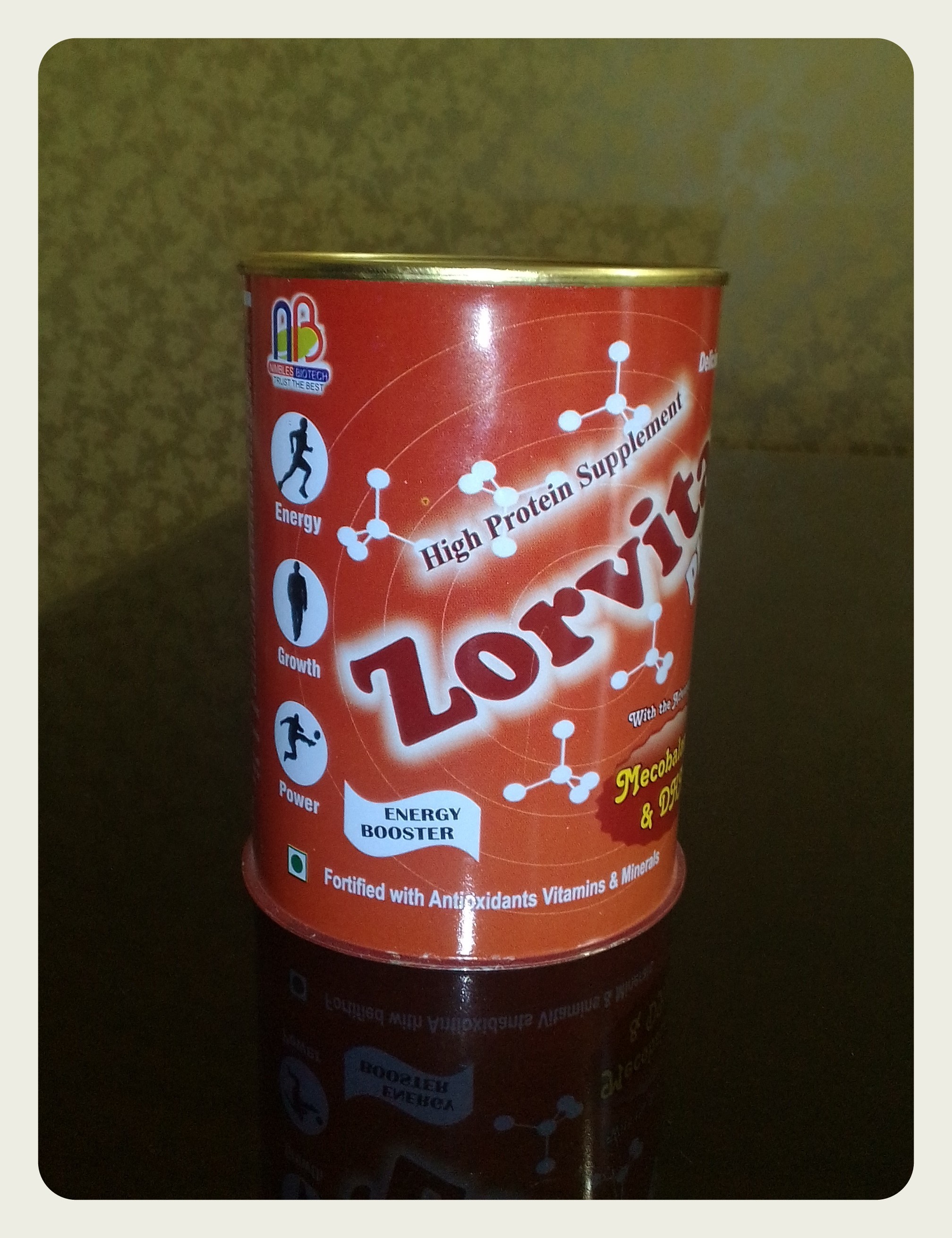 Protein Powder With Mecobelamin & Dha