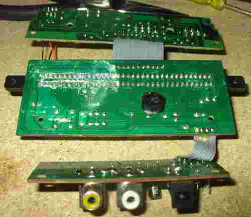 ग्रीन एंड सिल्वर वाटर सर्किट बोर्ड