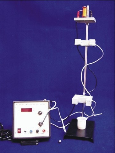 फ्री फॉल, ऑप्टिकल गेट्स का अध्ययन करने के लिए व्हाइट एंड ब्लैक सिस्टम