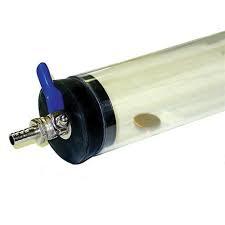 व्हाइट एंड ब्लैक फ्री फॉल ट्यूब