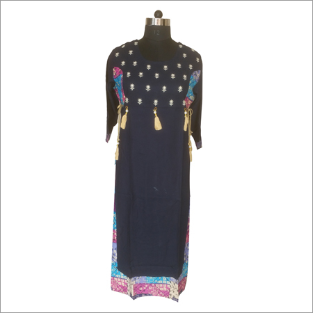 Ladies Jacket Print Cotton Kurti - Cotton Fabric, Soft Texture & Trendy Patterns | Comfortable Daily Wear for Summer Style
