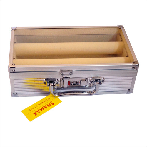 Glass Top Makeup Case
