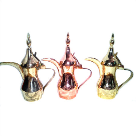 Golden Arbian Tea Pot