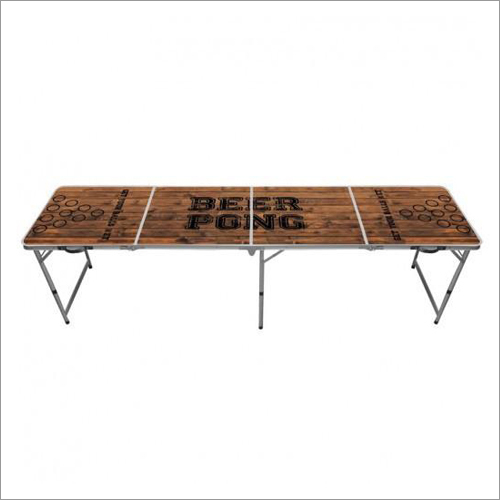 Brown Classic Beer Pong Table