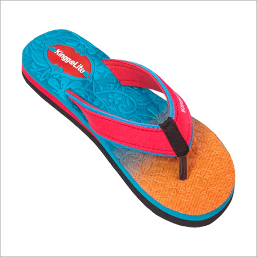 Ladies Lightweight Flip Flop - Rubber Material, Various Sizes Available | Slip and Water Resistant, Attractive Colorful Patterns, High Comfort