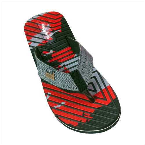 Men's Printed Flip Flop - Superior Grade Synthetic Material, Various Sizes Available , Water Resistant, Comfortable Cushioned Foot Bed, Attractive Printing