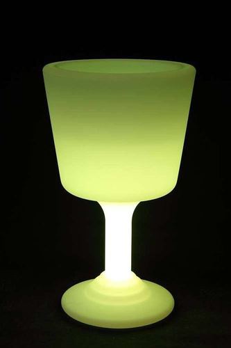 Neon Furniture Light - Glass Material, 50 Hz Frequency, 240 V Voltage, Bright Yellow Color | Ideal for Home, Hotel, and Banquet Hall Decoration