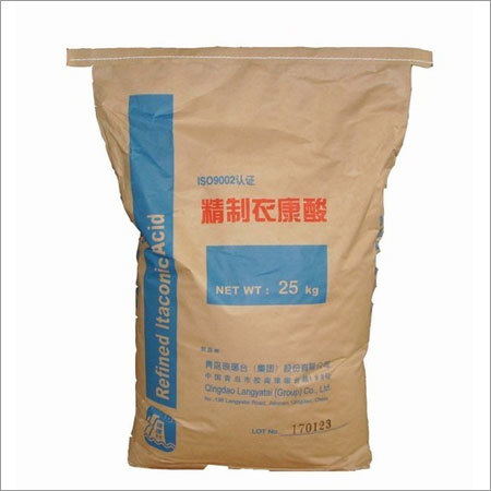 Itaconic Acid 99% Min Density: 1.63 Gram Per Cubic Meter (G/m3)