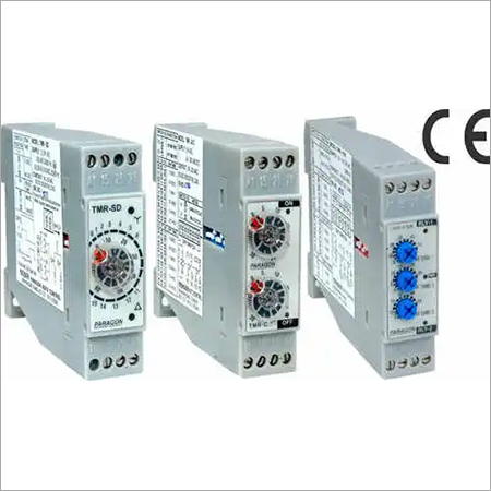 Silver Din Rail Timer