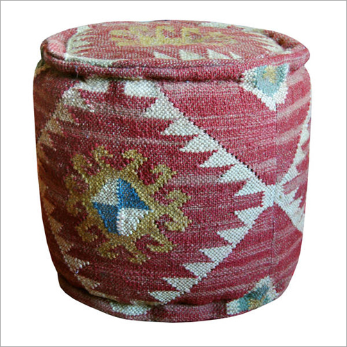 Handmade Upholstered Puff