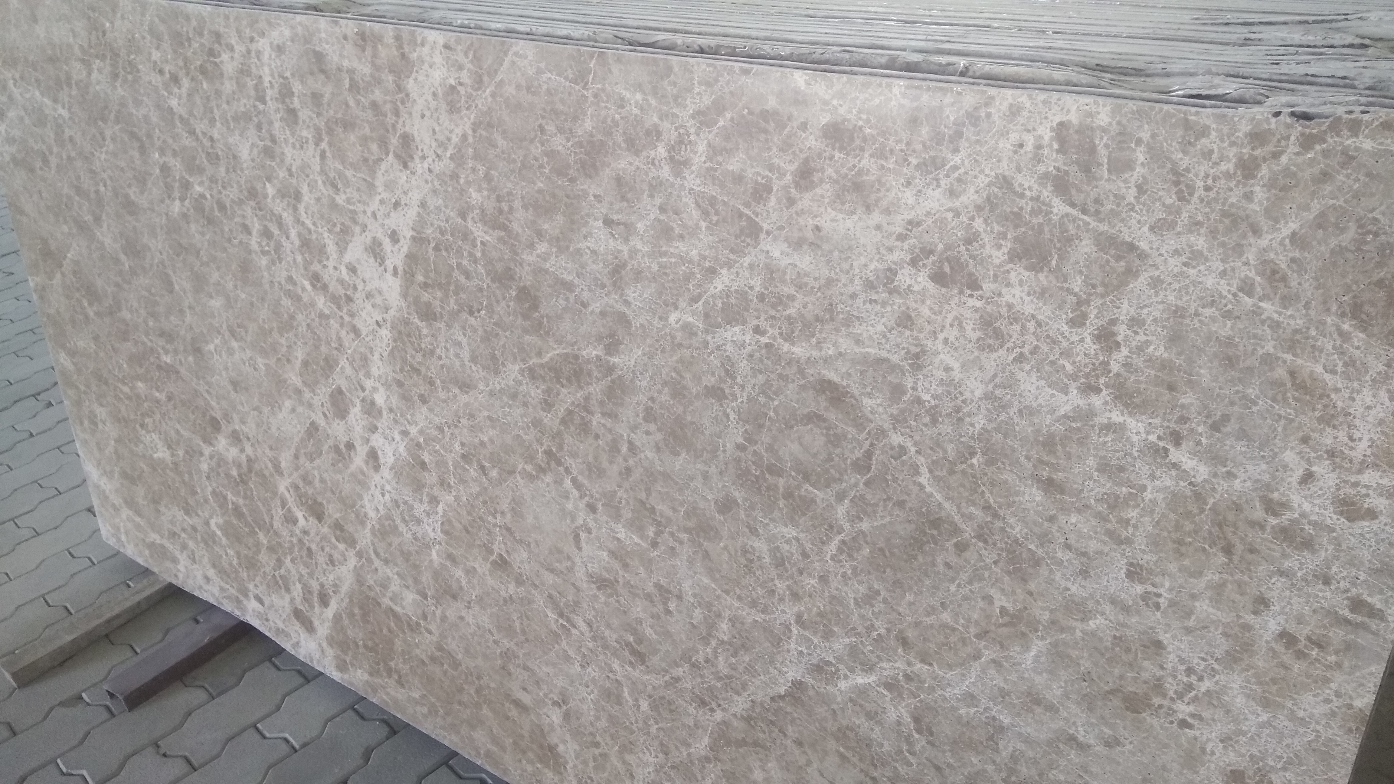 Emperador Light Marble - 94x47x76 Cm | Luxurious Creams, Browns & Beiges, 18mm Thick Slabs For Elegant Surfaces