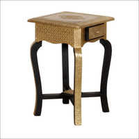 Brass Fitted Stool