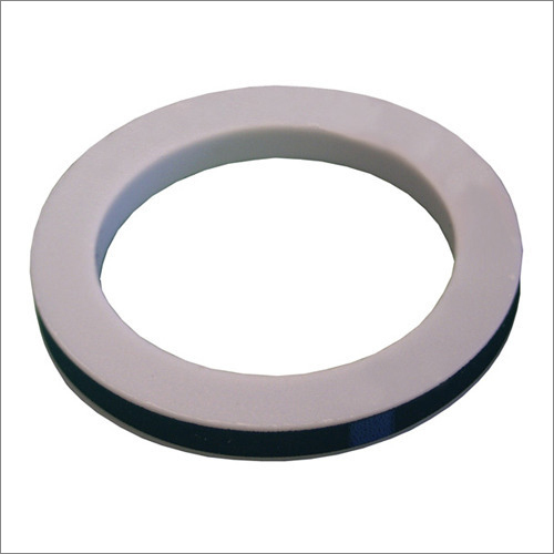 PTFE Envelope Gasket - Size 12 mm, Flap Thickness 0.5 mm | Milled & Slit Options Ideal for Chemical Plants & Glass Lined Equipment