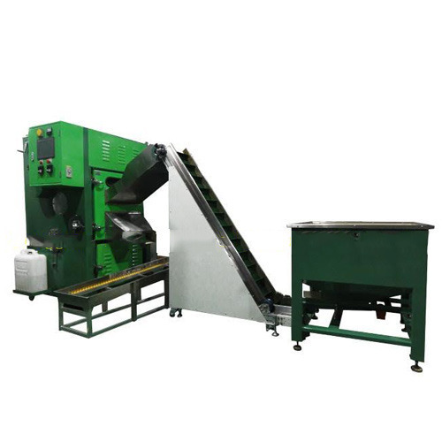 ऑटोमैटिक टम्बलिंग बेल्ट डिफ्लेशिंग मशीन