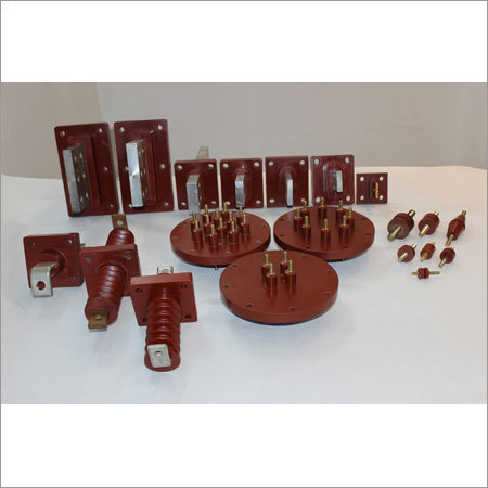 Epoxy Bushings - High Voltage Rating, Various Dimensions | Red Epoxy Resin, -40F to 120F Operating Temperature, UL & CSA Certified