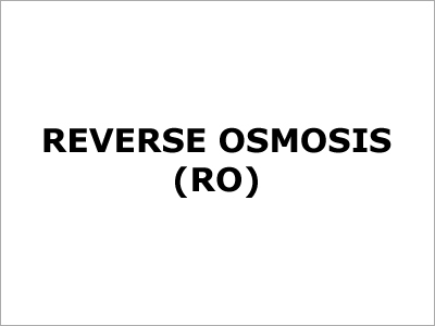 रिवर्स ऑस्मोसिस (RO)