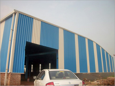 Pre Fabricated Building Structure - Steel & Wooden Composition | Ideal for Offices, Factories, Villas with Weather-Resistant Durability and Custom Sizes