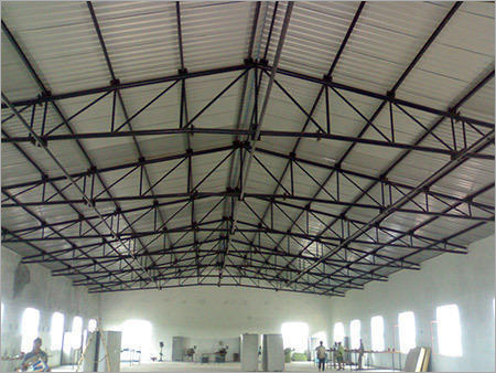 Factory Shed - Pvc Panel & Steel, Lightweight Construction | Weather Resistant, Easy To Install, Chemical Protection For Various Uses