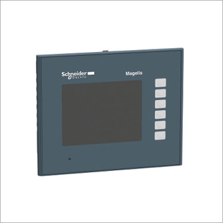 Schneider Human Machine Interface - 3.5 Inch Screen Size, 132 x 106 x 42 mm Dimensions | 64 MB Flash EPROM, New Condition, Voltage Range 19.2 to 28.8 V