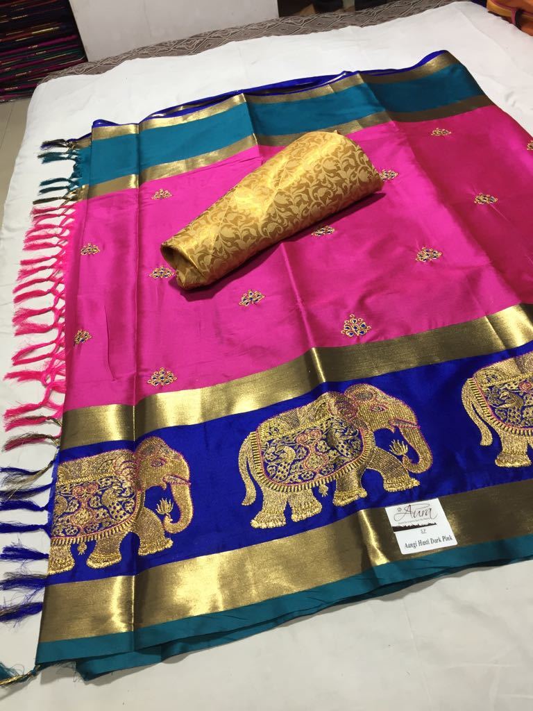 Multicolour Buy Pure Cotton Silk Saree Catalog From Sethnic