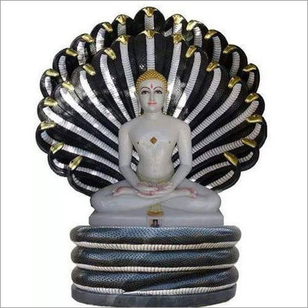 मार्बल महावीर की मूर्ति