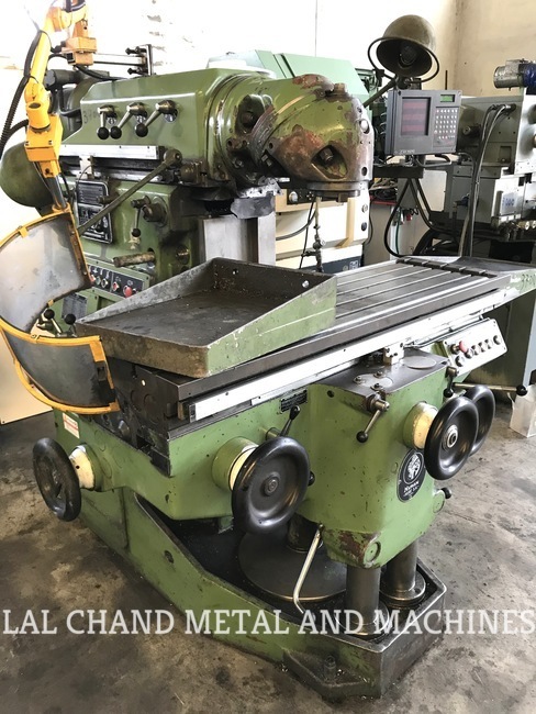Hurom Mu4 , Universal Milling Machine Table Size: 460x1500 Mm