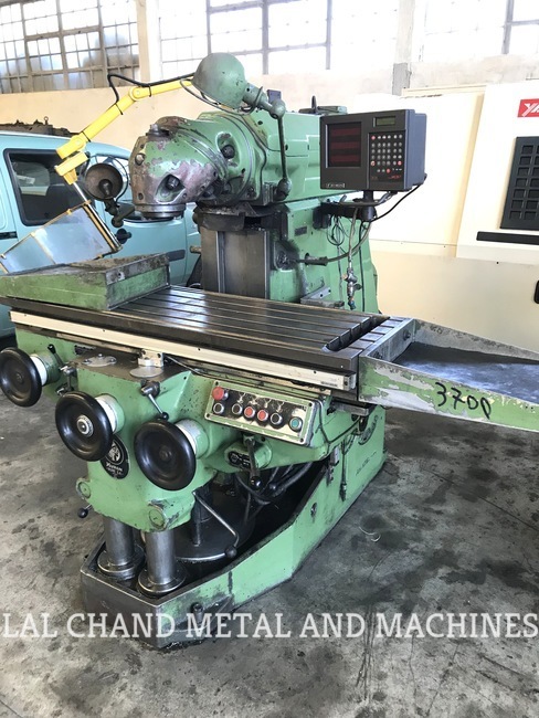 Hurom Mu4 , Universal Milling Machine Table Size: 460x1500 Mm