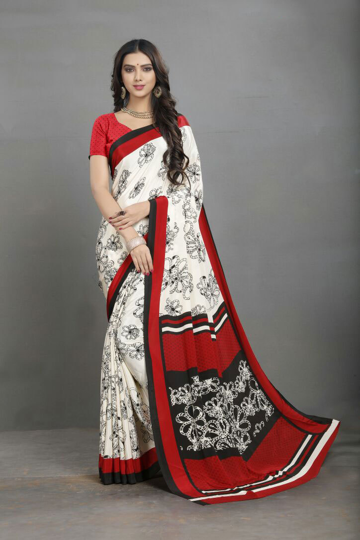 Multicolour Bollywood Saree