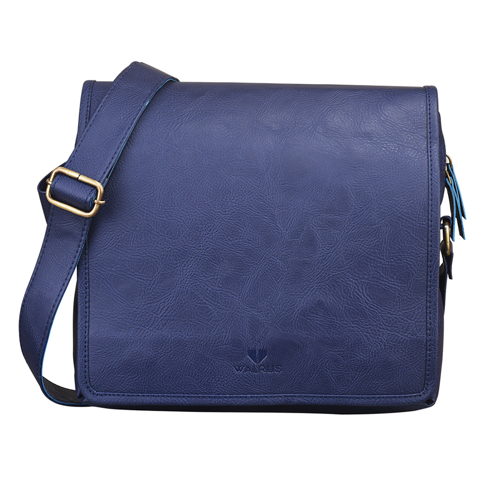 Messenger Bags - Leather 10x7x3 Inches, Magnetic Clasp | Durable, Stylish Design, Ample Storage, Adjustable Strap
