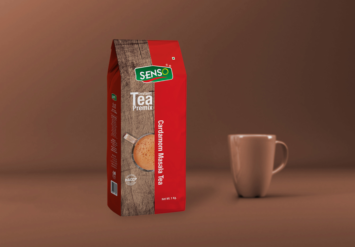 Instant Masala Tea Premix - 16g Blended Flavor Tea | Mesmerizing Aroma, Healthy Antioxidants, Zero Caffeine, Hygienic Packaging