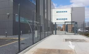 High Security Fencing - 4mm Galvanized Mild Steel, 10-12 Feet Height | Anti-climb Mesh, Powder Coated Gates, Modular System, Access Control Options