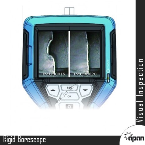 Rigid Borescope - High-durability Composite Material, 8mm Diameter - Enhanced Visual Clarity, Flexible Viewing Angles, Professional Inspection Tool