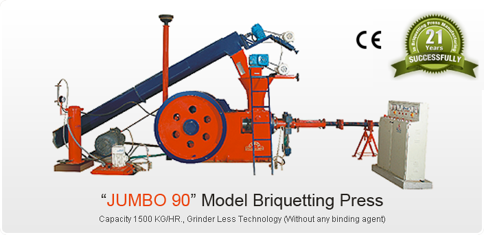 Agro Coal Briquetting Machine