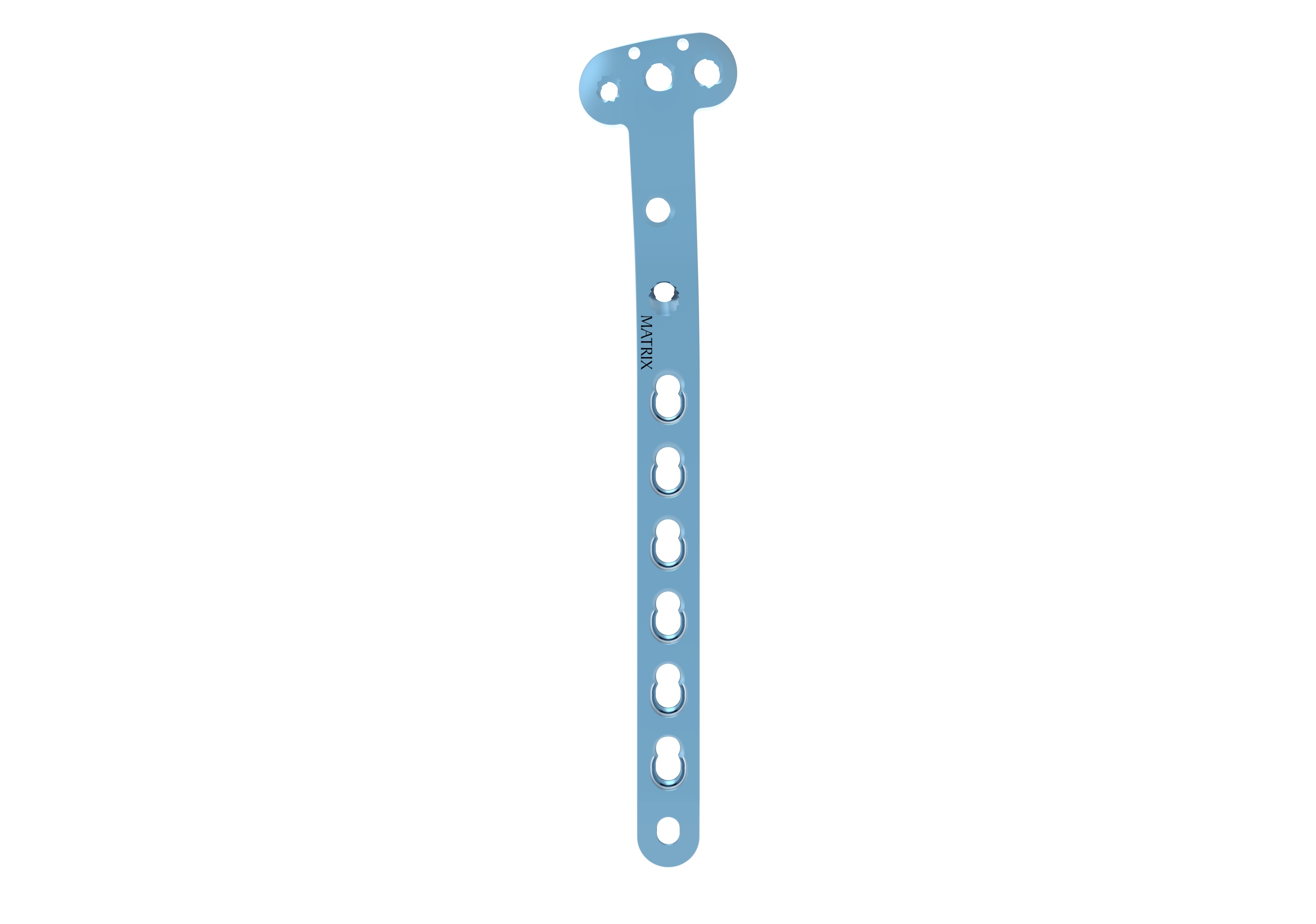 Blue Lcp Medial Proximal Tibia 3.5mm