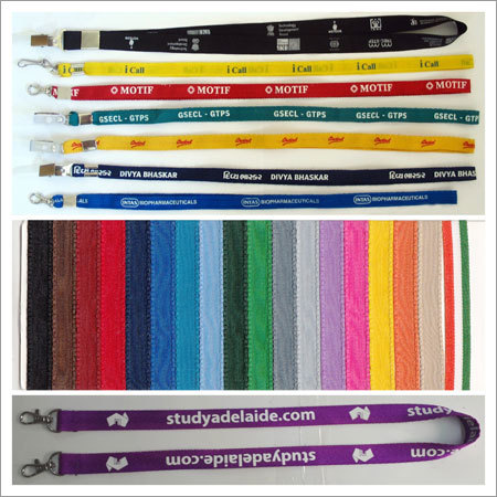 Screen Printed Lanyard - Durable Polyester, Adjustable Length, Custom Color Options | Ideal for ID Cards, Name Badges, Keys, and Cell Phones