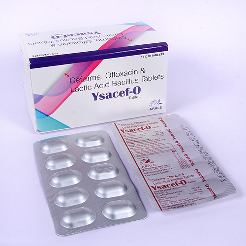 Cefixime 200mg With ofloxacin 200mg Tablets