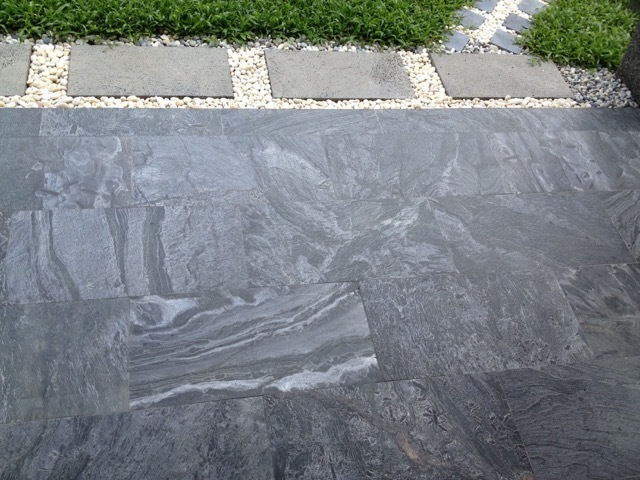 Silver Grey Slate Stone Size: All Sizes