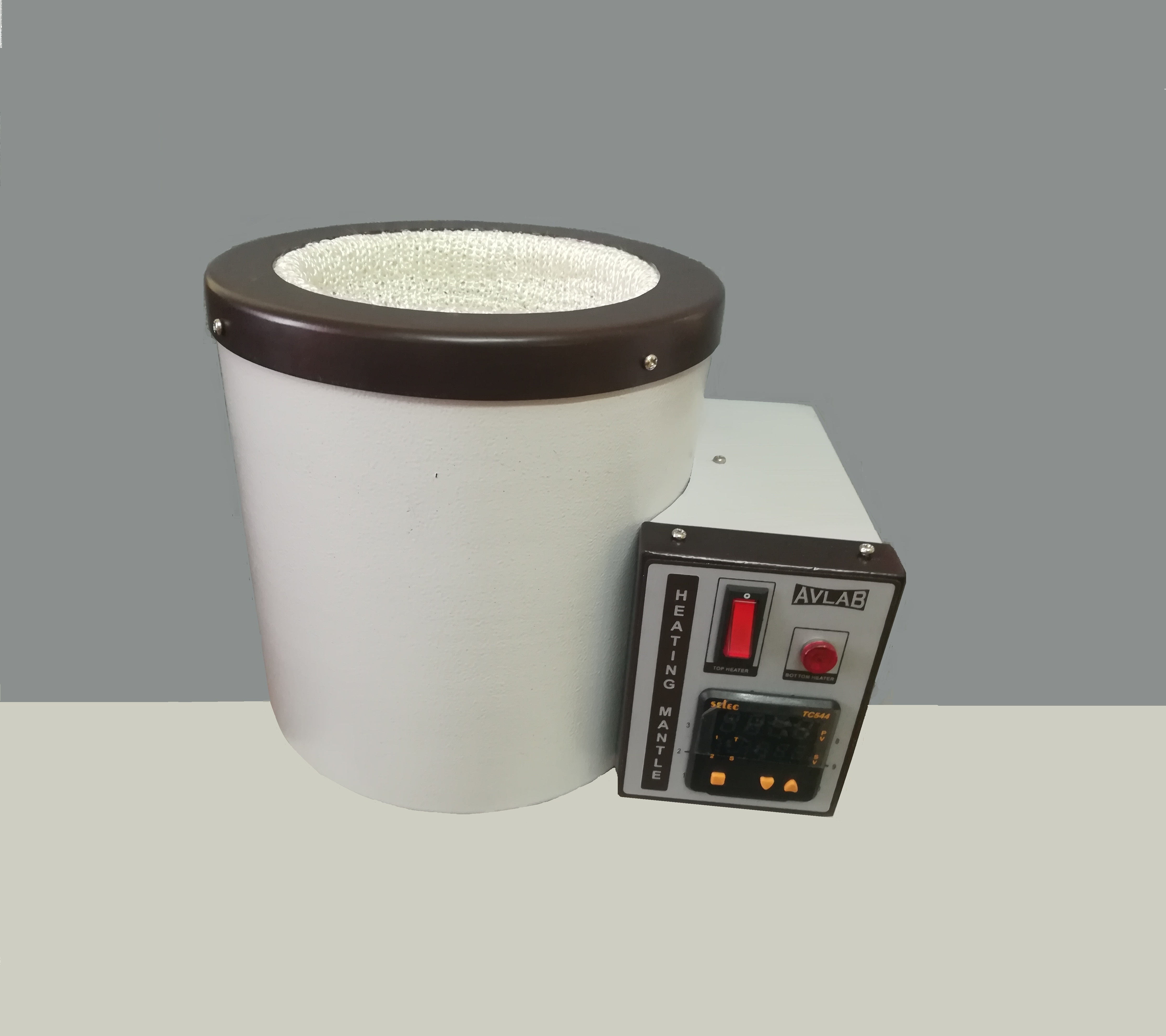 Digital Heating Mantle - Aluminum Spun Body, Max Temp Up To 450°c, Digital Pid Controller | Easy Install, Long Life, Sturdiness, Ceramic Fibre Insulation