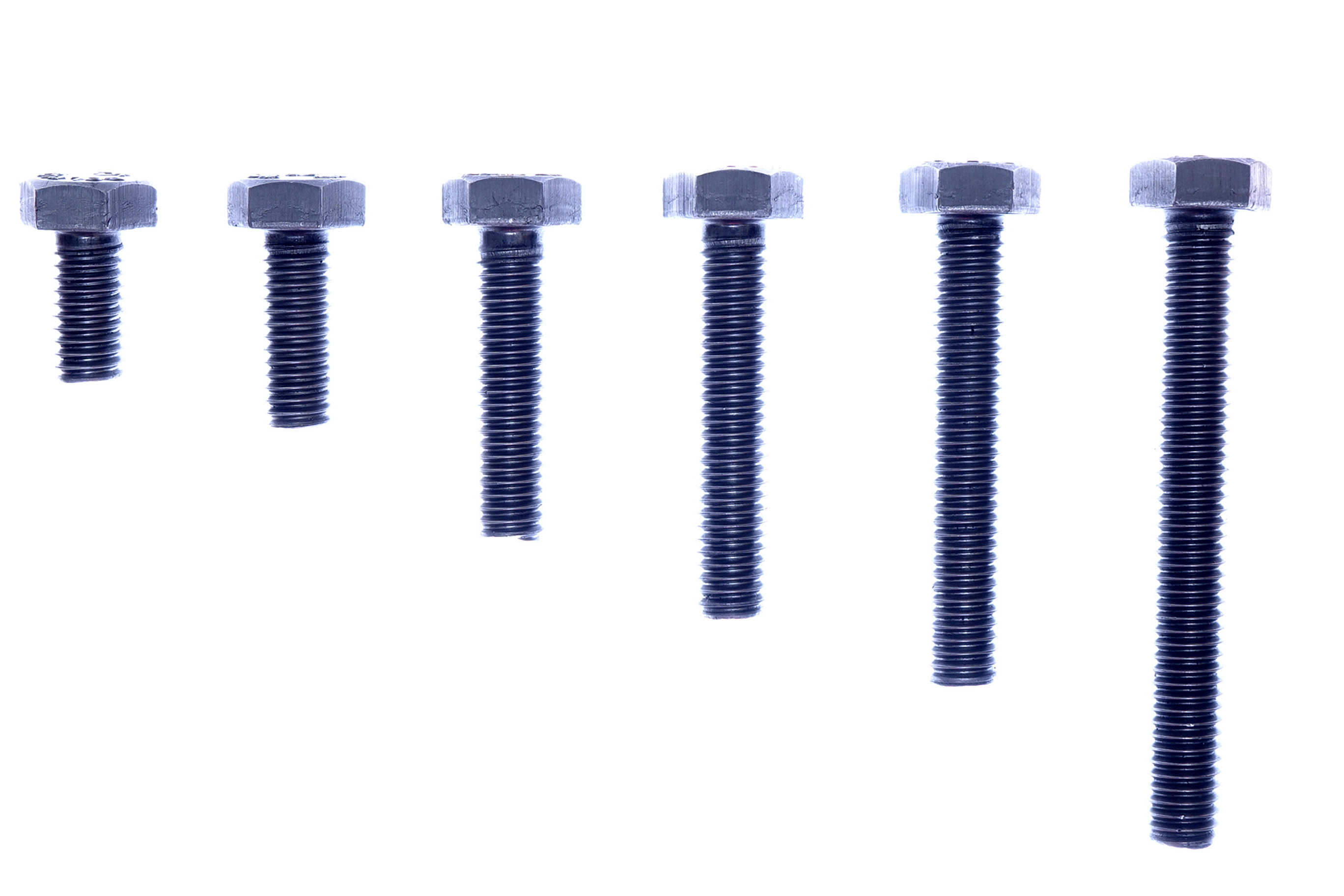Boltics - M.s. Premium Quality 1/2" Hex Bolts, 1" To 5" Lengths For Machinery Fitting