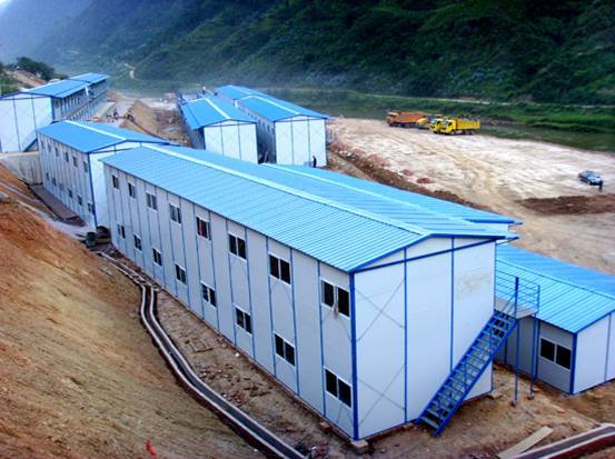 Labour Camp - Color: White & Blue
